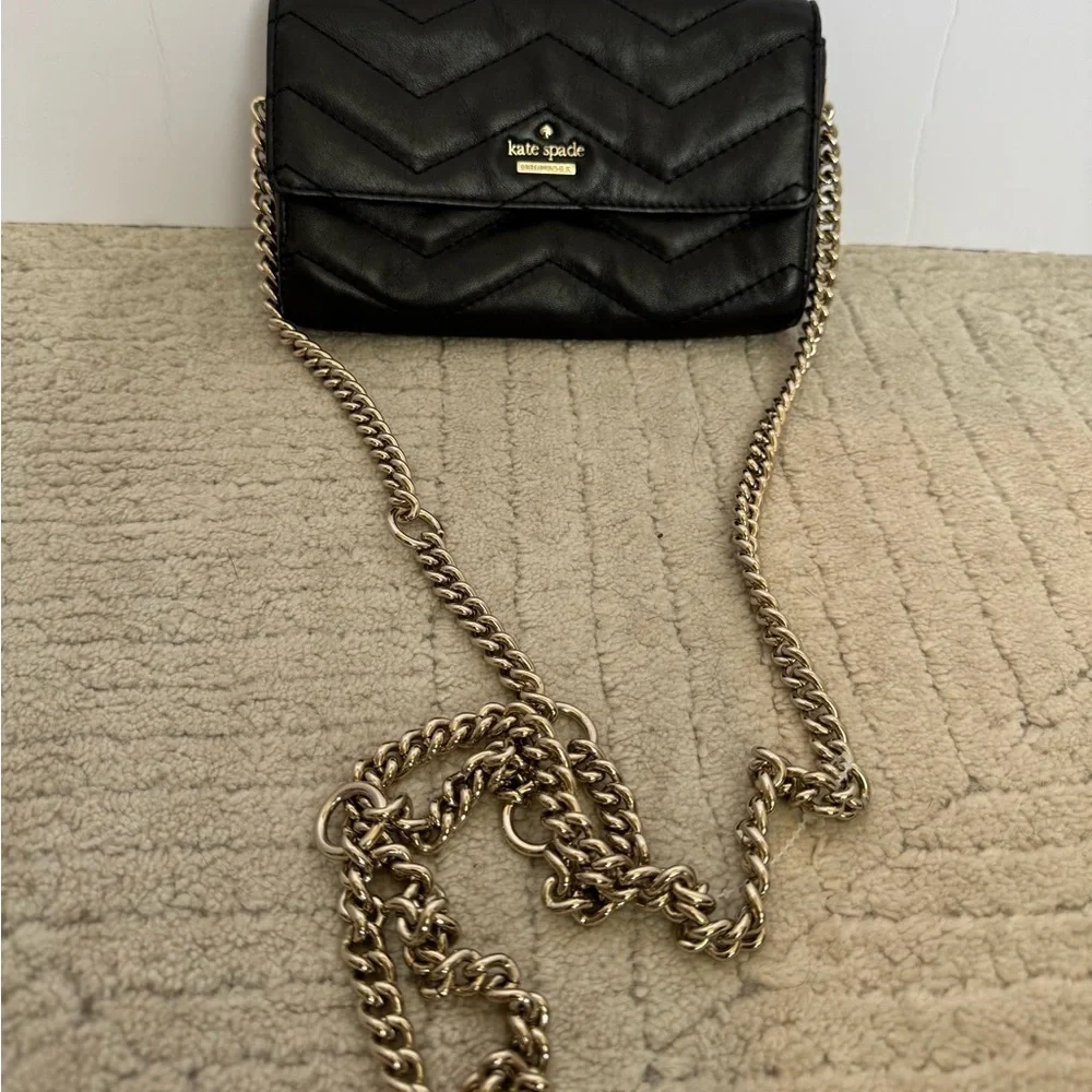 Kate Spade New York black crossbody bag